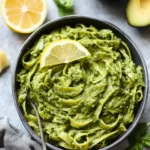 Avocado Lemon Pesto (Nut-Free + Vegan)