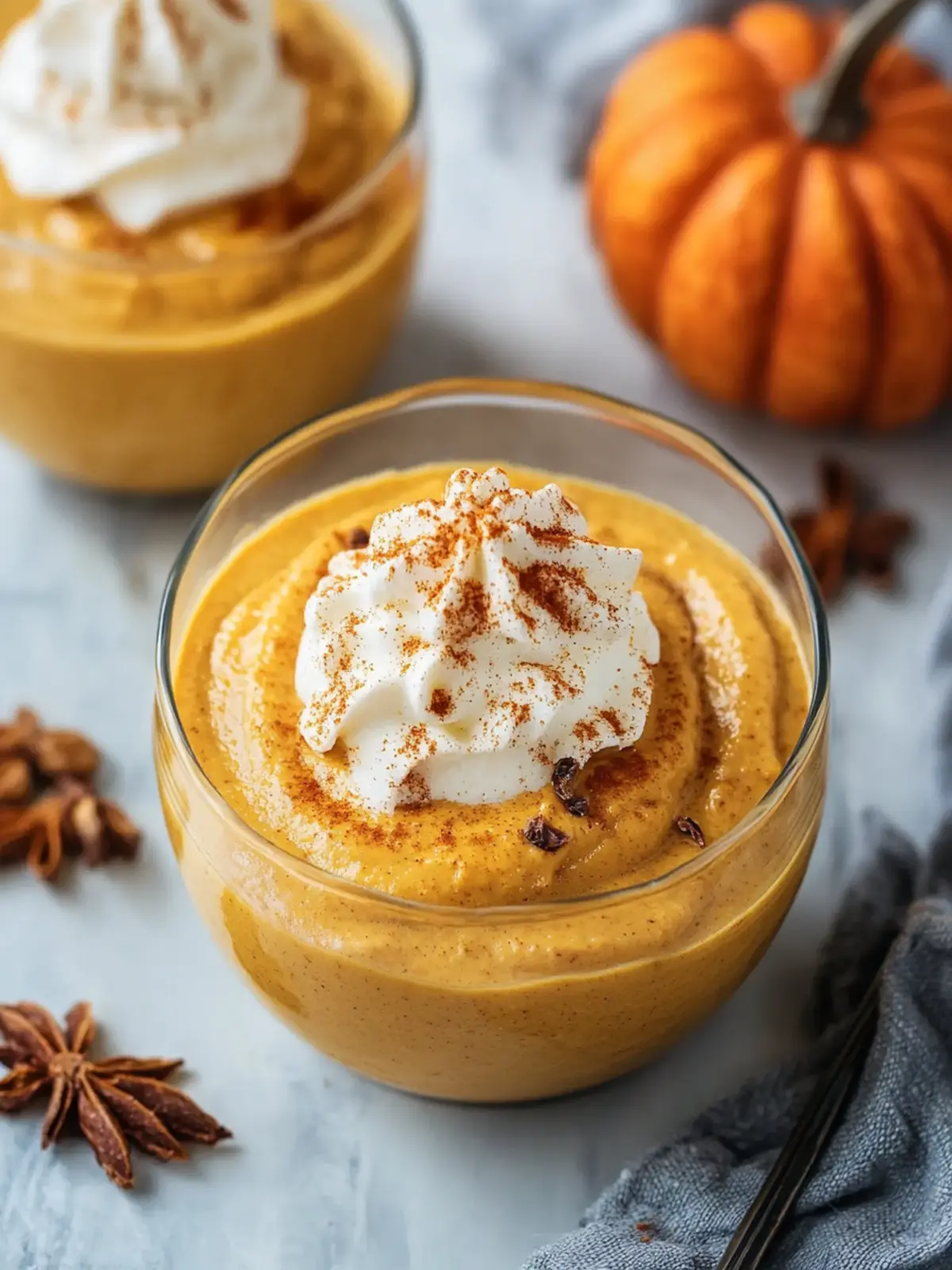 Delightfully Creamy Cottage Cheese Pumpkin Mousse Bliss 2 Creamy Cottage Cheese Pumpkin Mousse