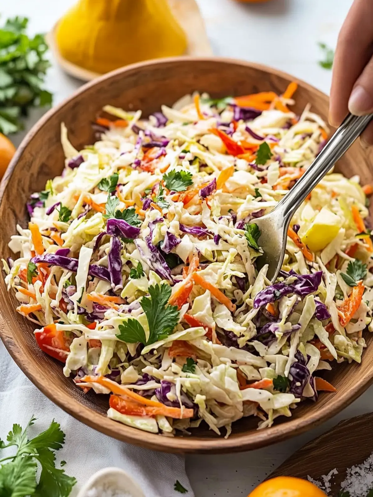Mediterranean Coleslaw