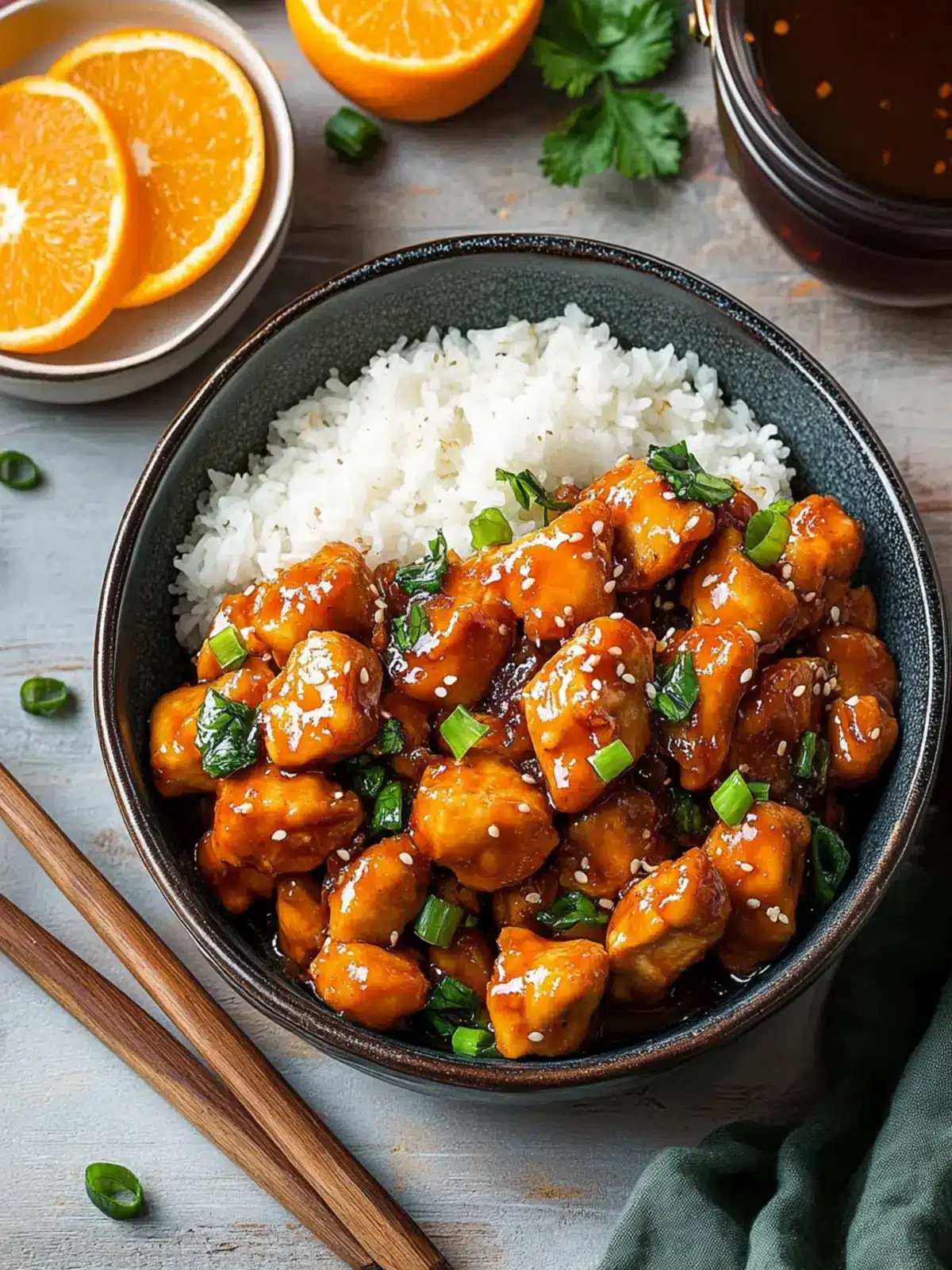 Healthy Orange Chicken