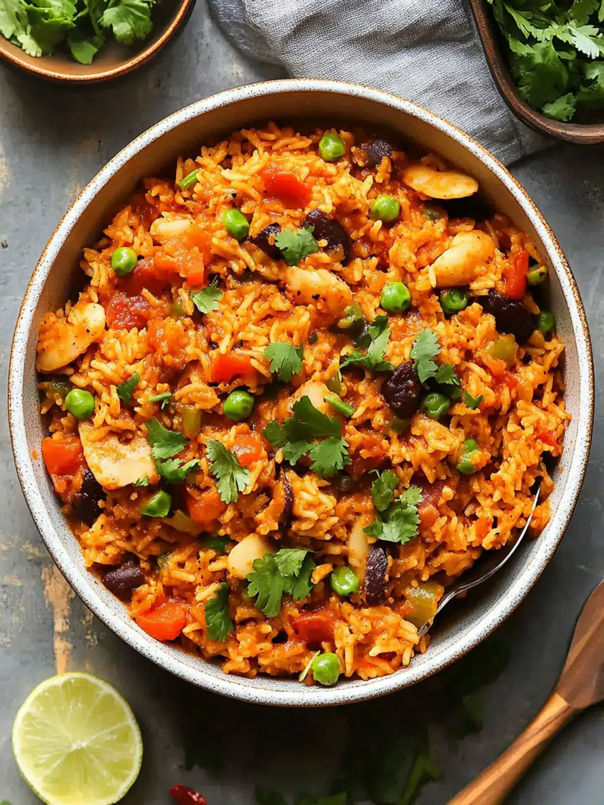 Flavor-Packed One Pot Vegetarian Jambalaya for Easy Meals 3 One Pot Vegetarian Jambalaya