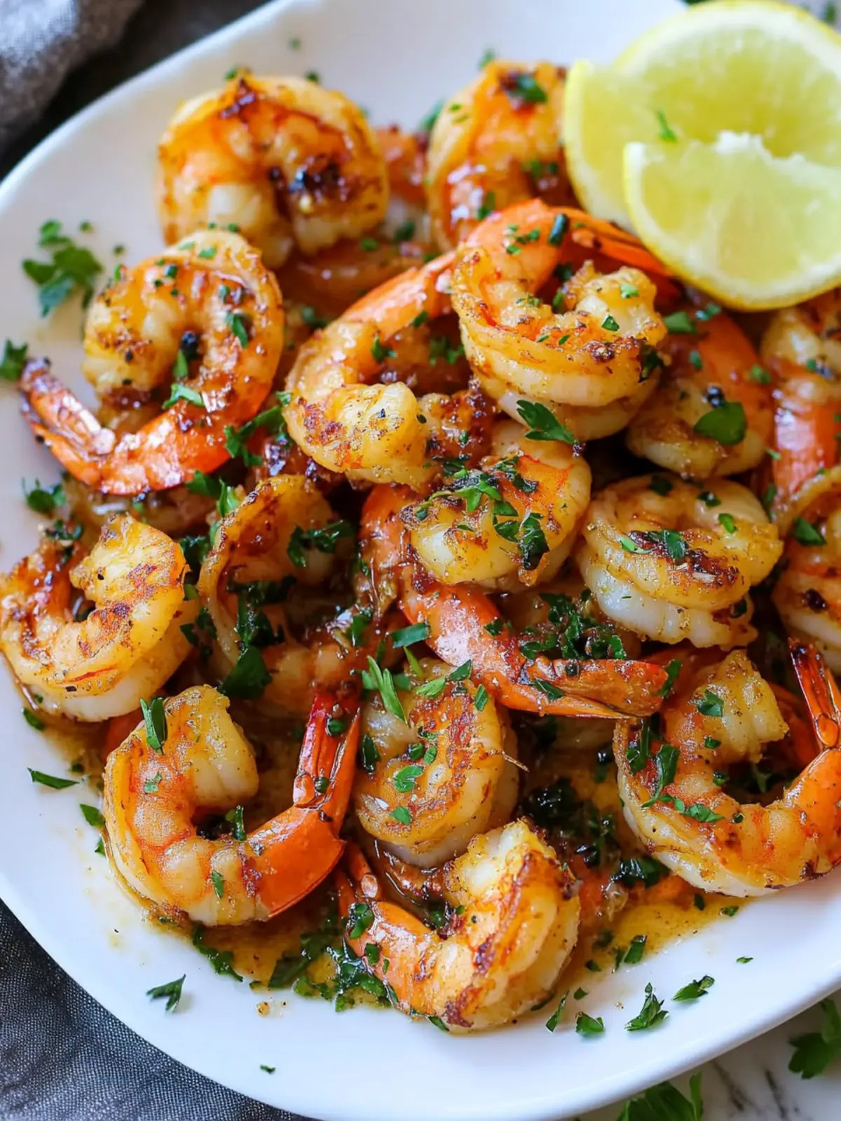 Savor Hawaiian Style Garlic Shrimp in 15 Minutes Flat 5 Garlic Shrimp {Hawaiian Style}