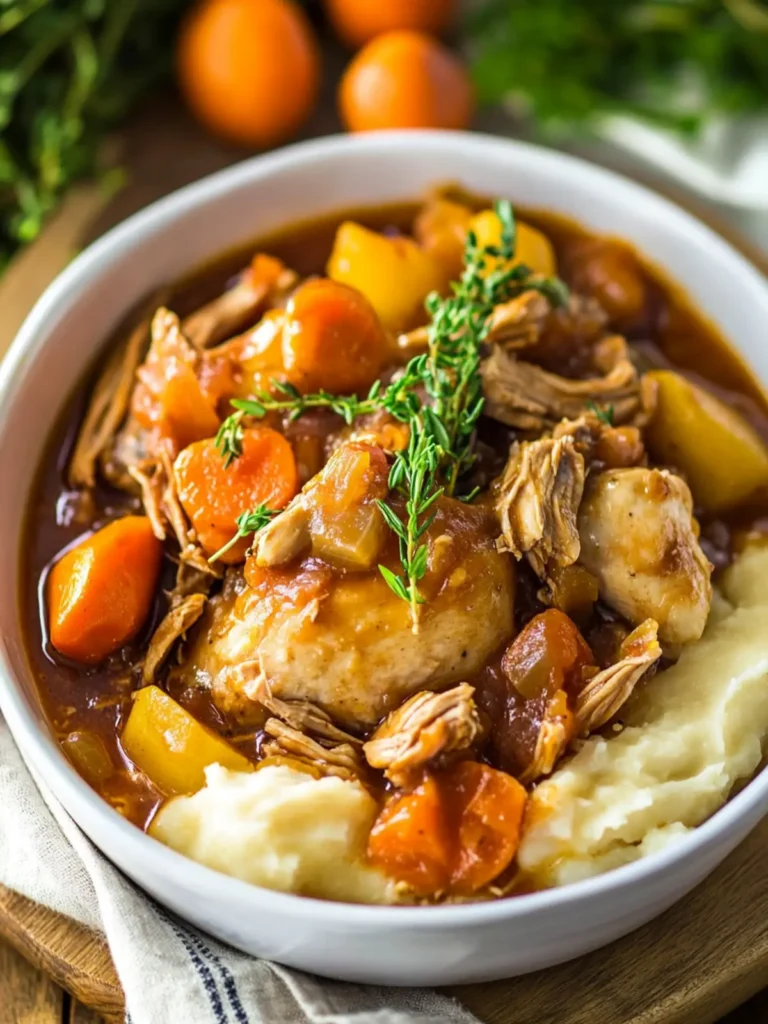 Slow Cooker Chicken Pot Roast