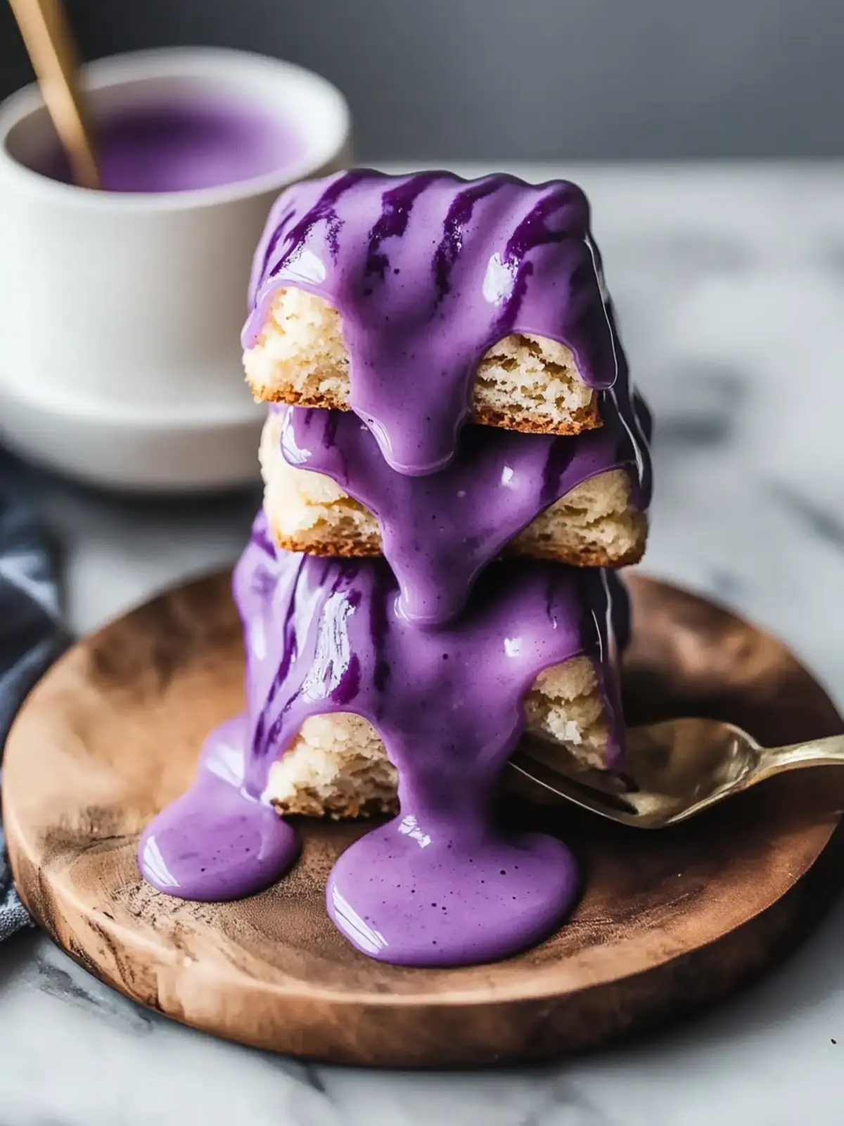 Delicious Ube Scones with Ube Glaze for a Sweet Twist 5 Ube Scones with Ube Glaze