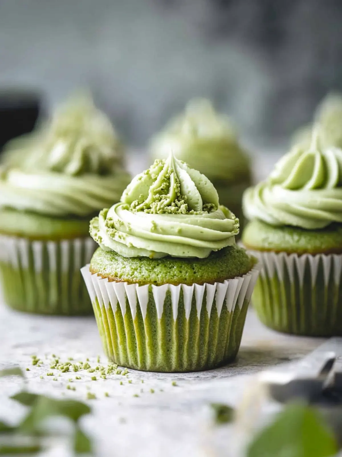 Delicious Matcha Cupcakes to Energize Your Baking Game 2 Matcha Cupcakes