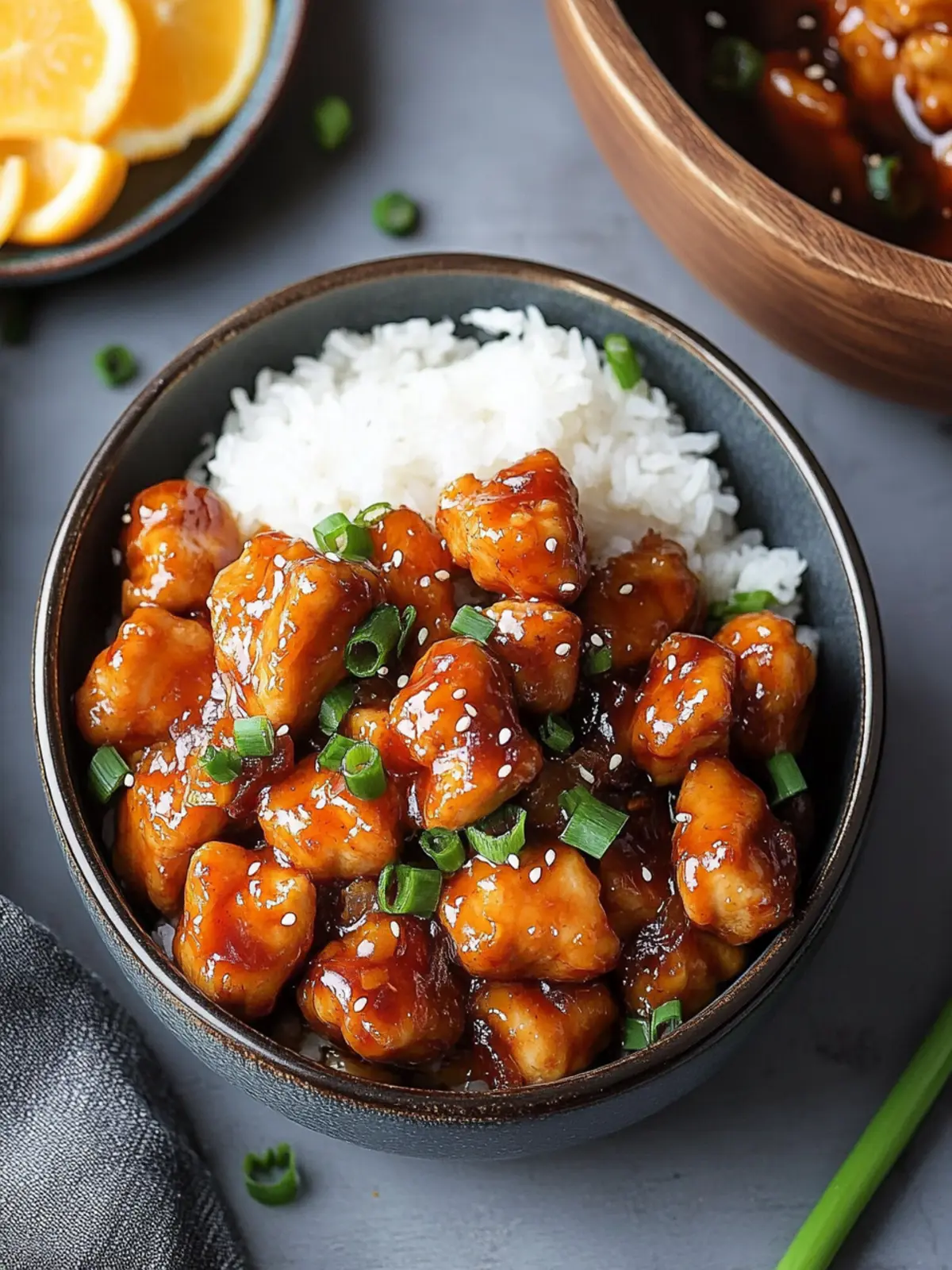 Healthy Orange Chicken