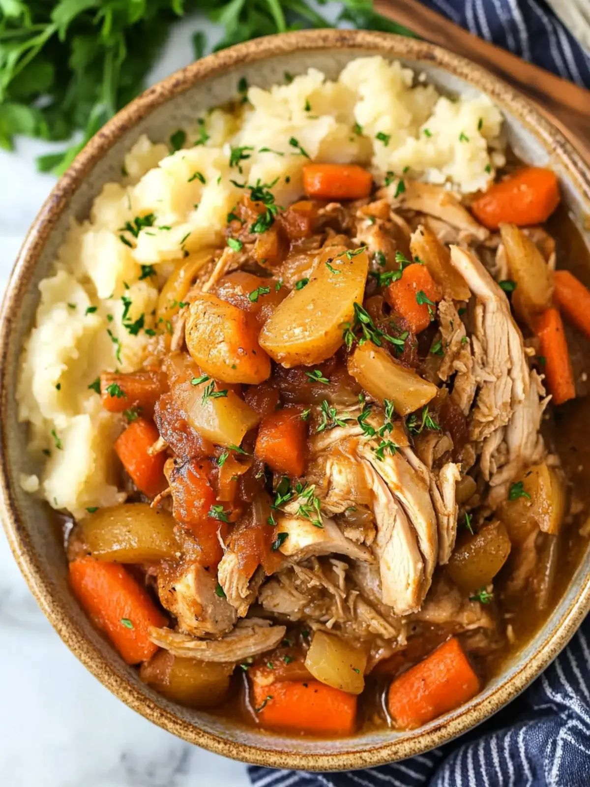 Savory Slow Cooker Chicken Pot Roast for Easy Comfort Meals 3 Slow Cooker Chicken Pot Roast