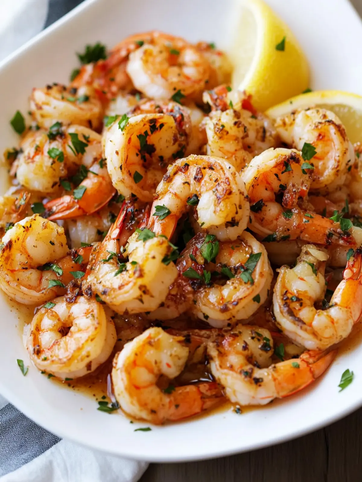 Savor Hawaiian Style Garlic Shrimp in 15 Minutes Flat 2 Garlic Shrimp {Hawaiian Style}
