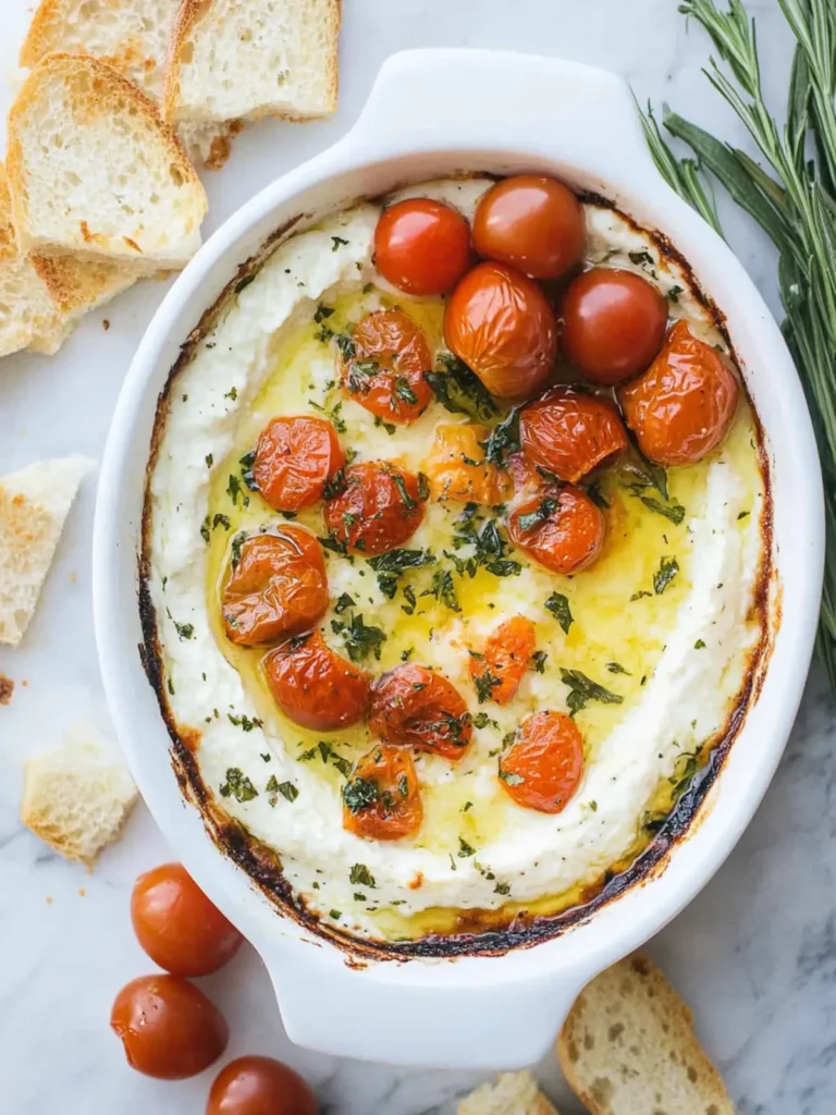 Baked Goat Cheese Dip